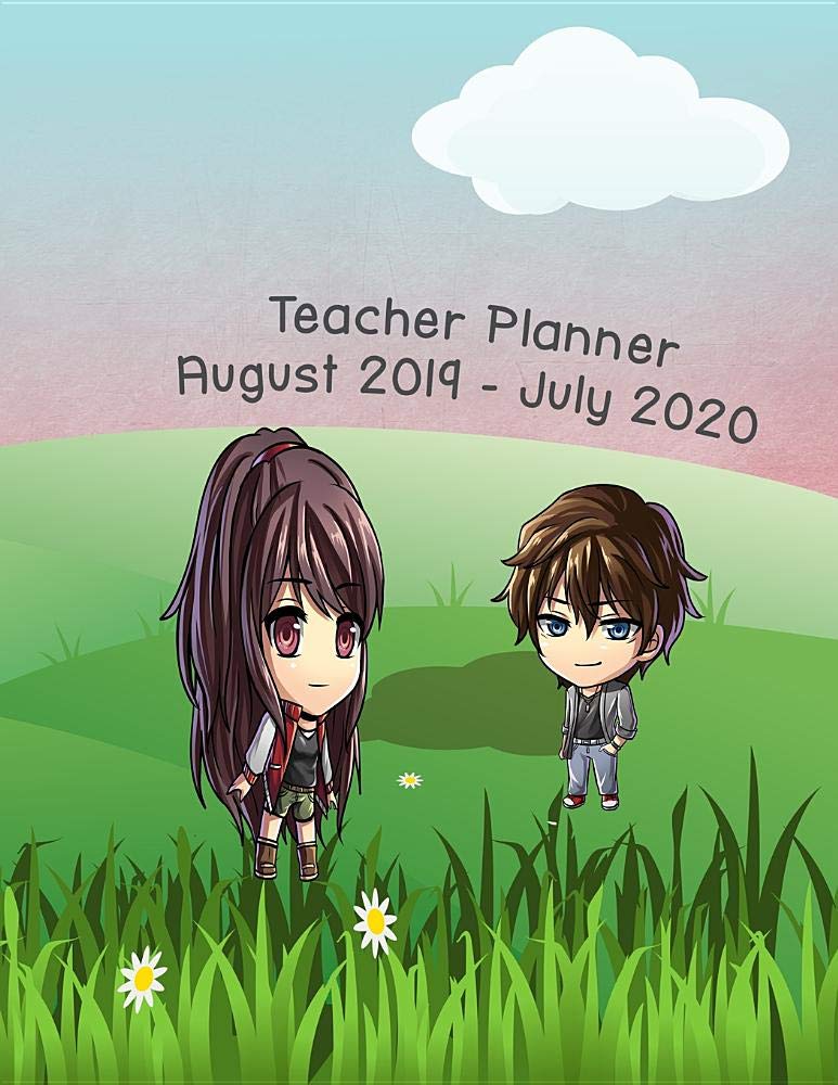 Teacher Planner August 2019 - July 2020: Weekly, Monthly and Yearly Lesson Planner Study Guides