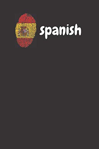 Spanish: Foreign Language Learning Notebook, College Journal, School Diary, Notebook for Drawing and Writing (110 Pages, Lined, 6 x 9) (Learning Language, Band 1) Foreign Languages ​​& Dictionaries