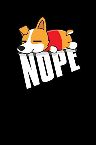 Nope: Blank Lined Journal: 120 6x9 White Pages, Matte Cover Books