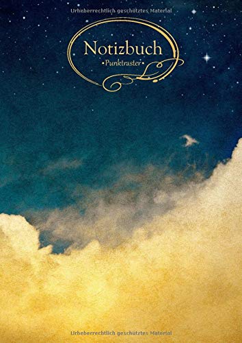 Notizbuch Punktraster: A4, 120 Seiten, Softcover | Unser Notizbuch mit Inhaltsverzeichnis und robusten Einband | Bullet Journal, Handlettering, ... Tagebuch, im tollen Nacht-und Monddesign Essays & Short Stories
