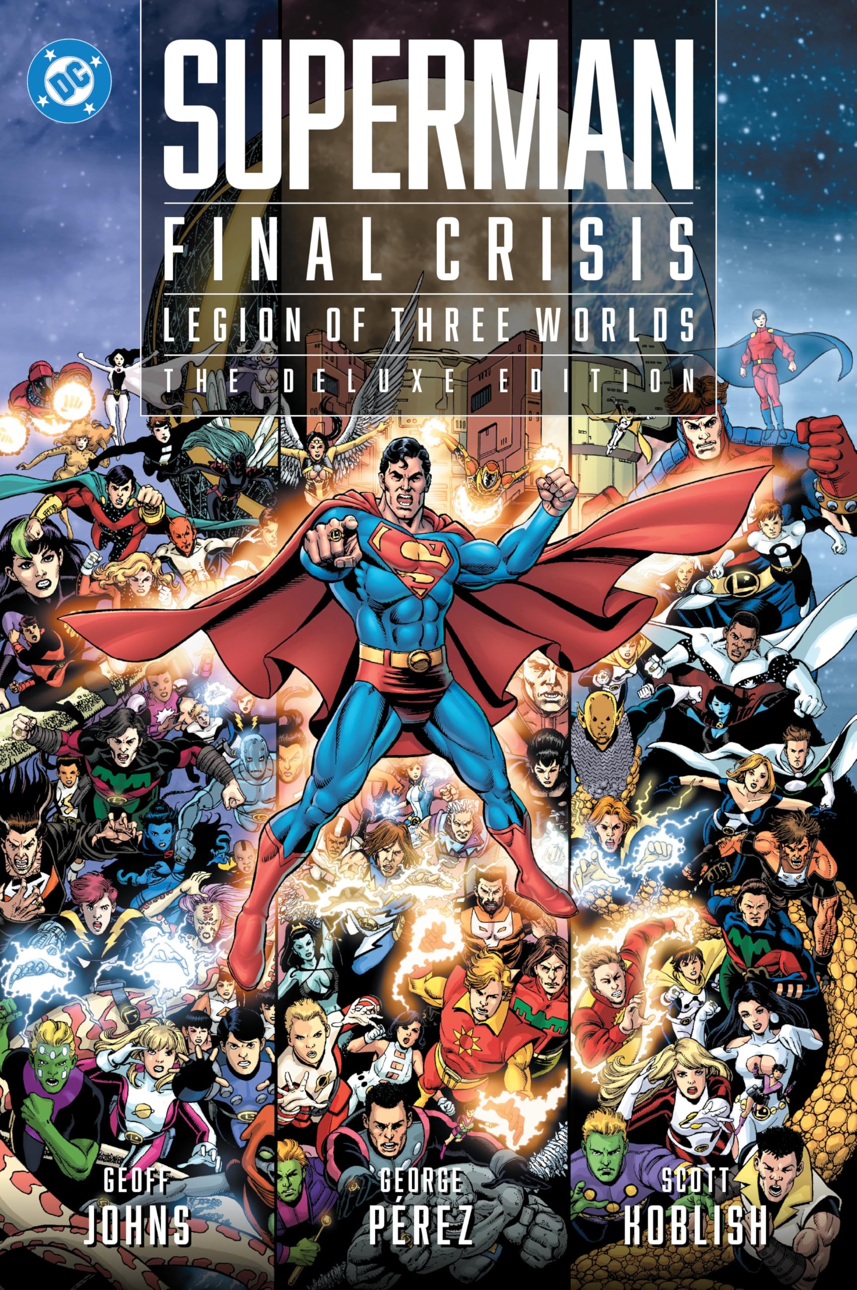 Superman - Final Crisis: Legion of Three Worlds: The Deluxe Edition Manga