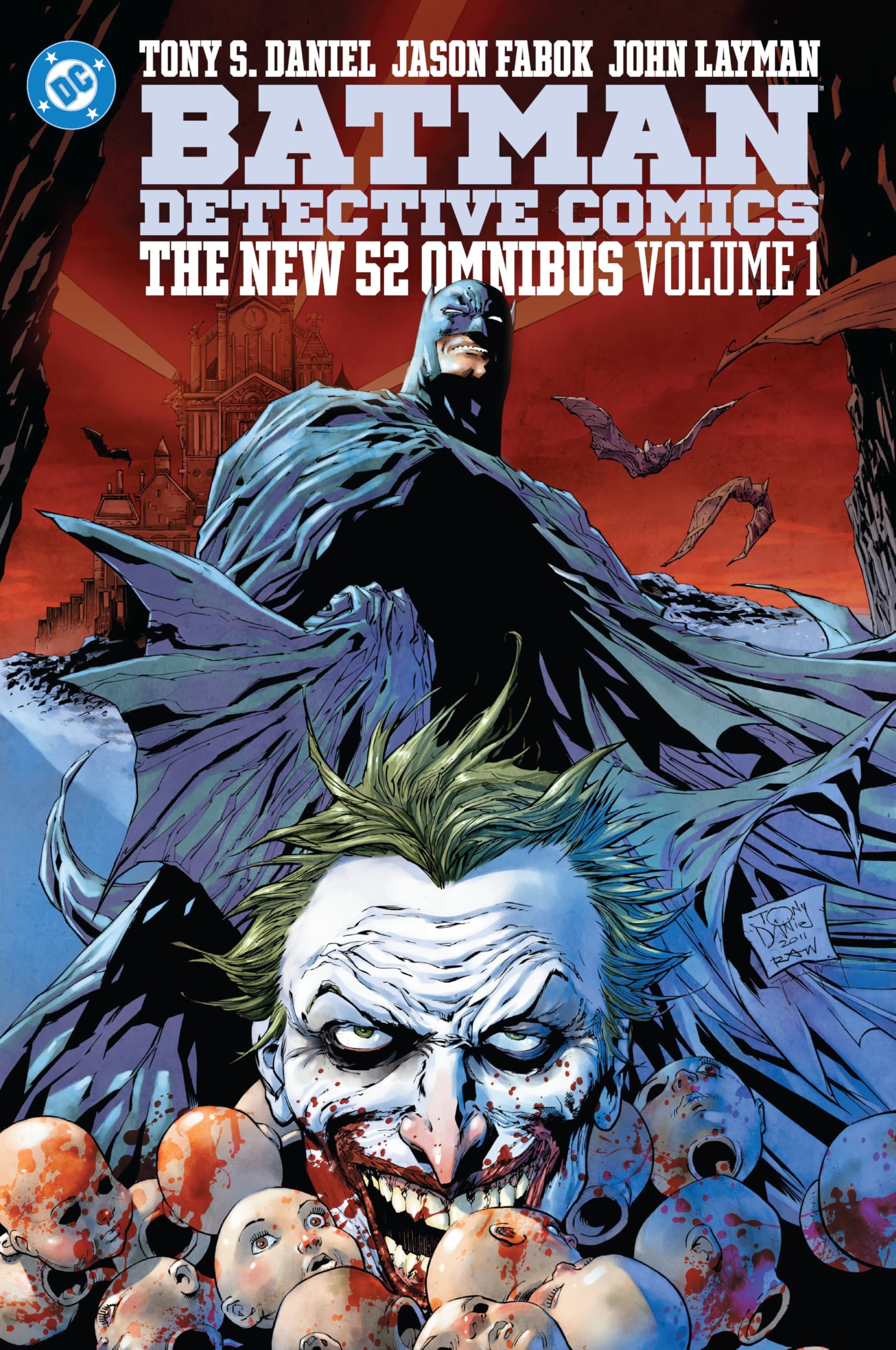 Batman: Detective Comics: The New 52 Omnibus Vol. 1 Manga