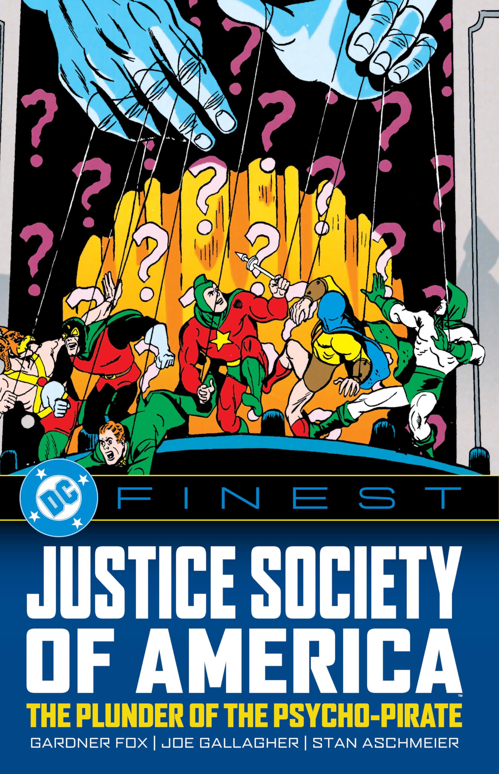 DC Finest: Justice Society of America: The Plunder of the Psycho-Pirate Manga