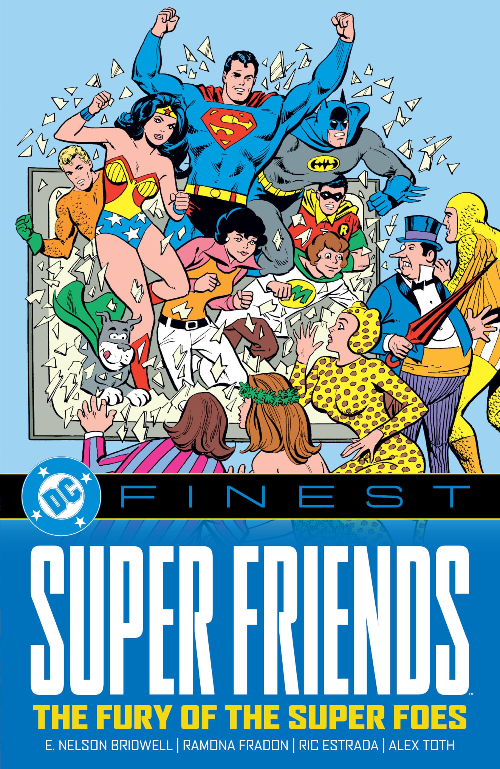 DC Finest: Super Friends: The Fury of the Super Foes Manga