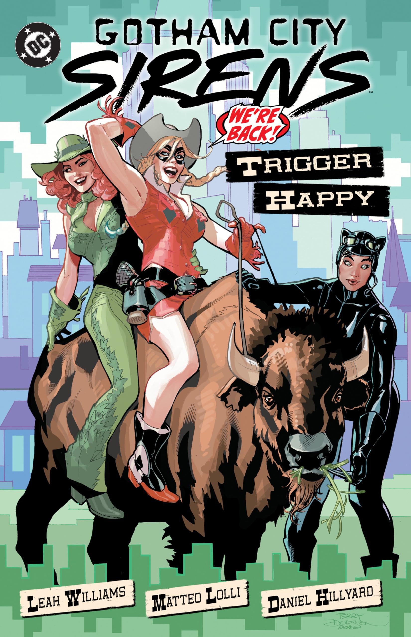 Gotham City Sirens: Trigger Happy (Dc Gotham City Sirens) Action & Adventure