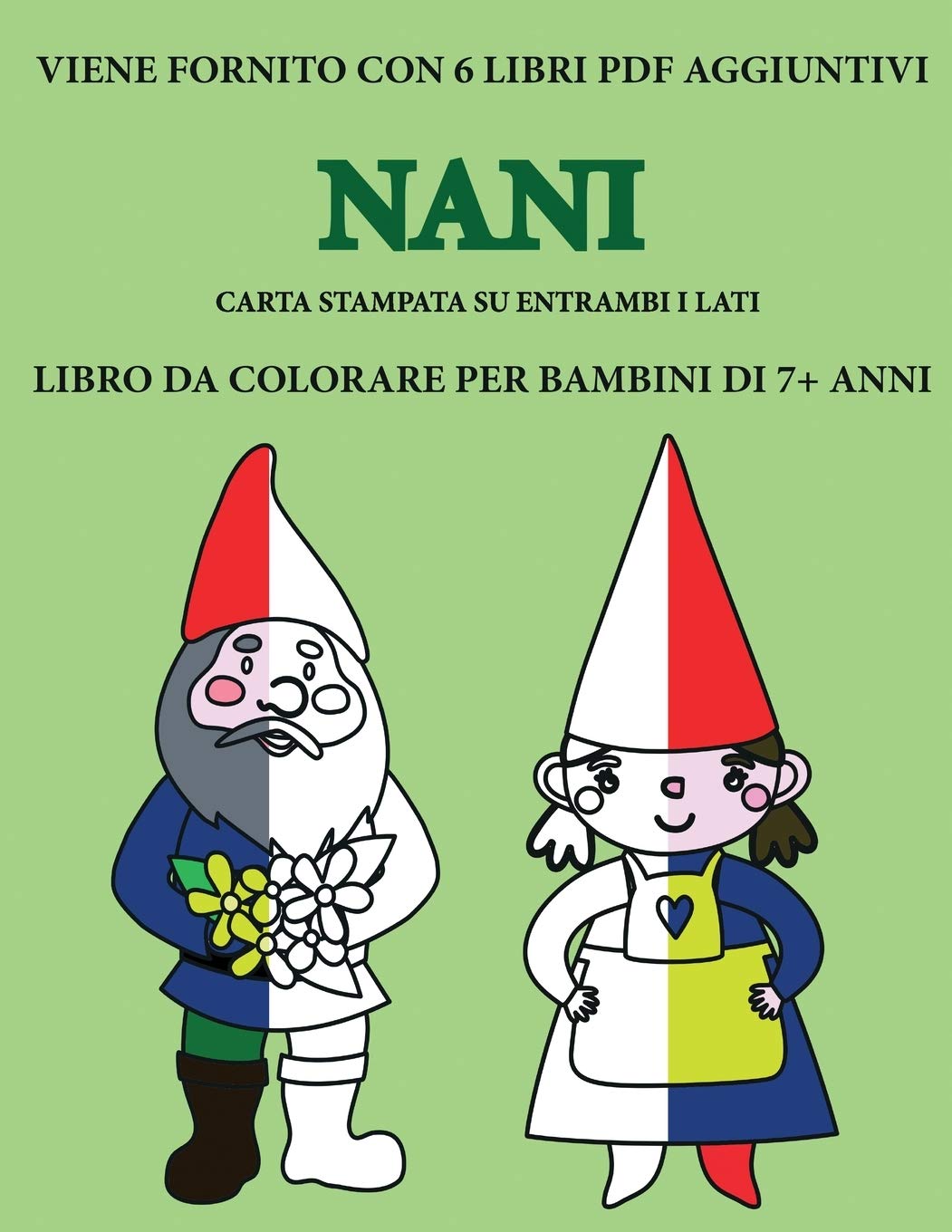 Libro da colorare per bambini  di 7+ anni (Nani) Study Guides