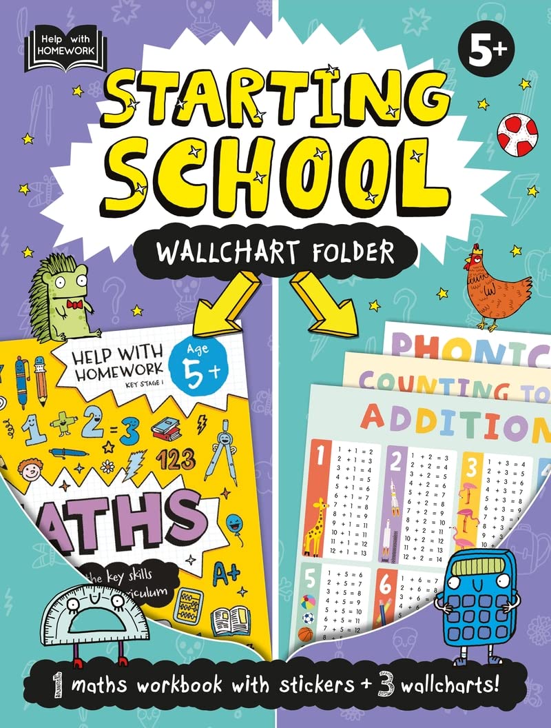 Product Image: Help With Homework: 5+ Starting School Wallchart Folder