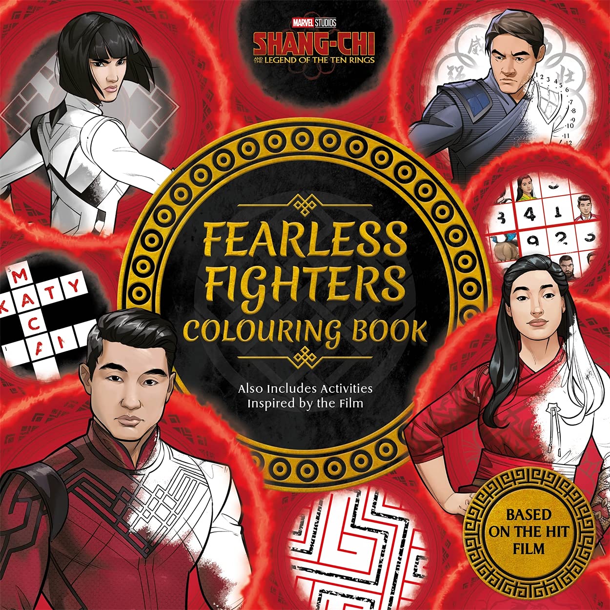 Marvel Studios: Shang Chi & the Legend of the Ten Rings: Fearless Fighters Colouring Book (Based on the Hit Film) Novels & Short Stories