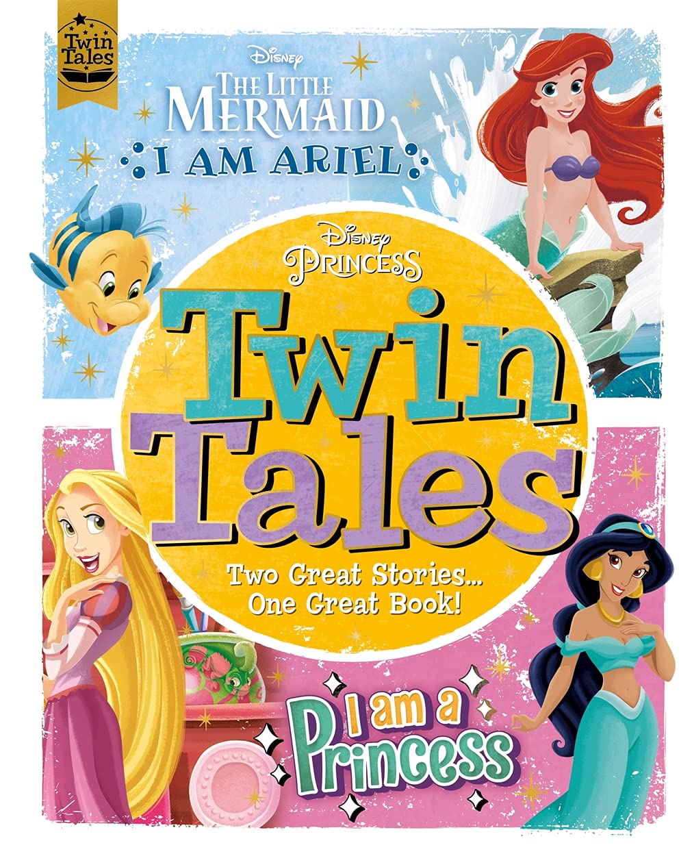 Disney Princess: Twin Tales: I am Ariel/I Am a Princess book