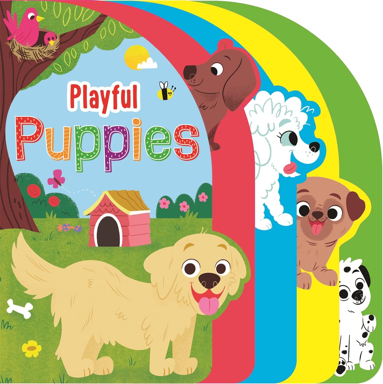 Playful Puppies (Layered Board Book) Parents & Children