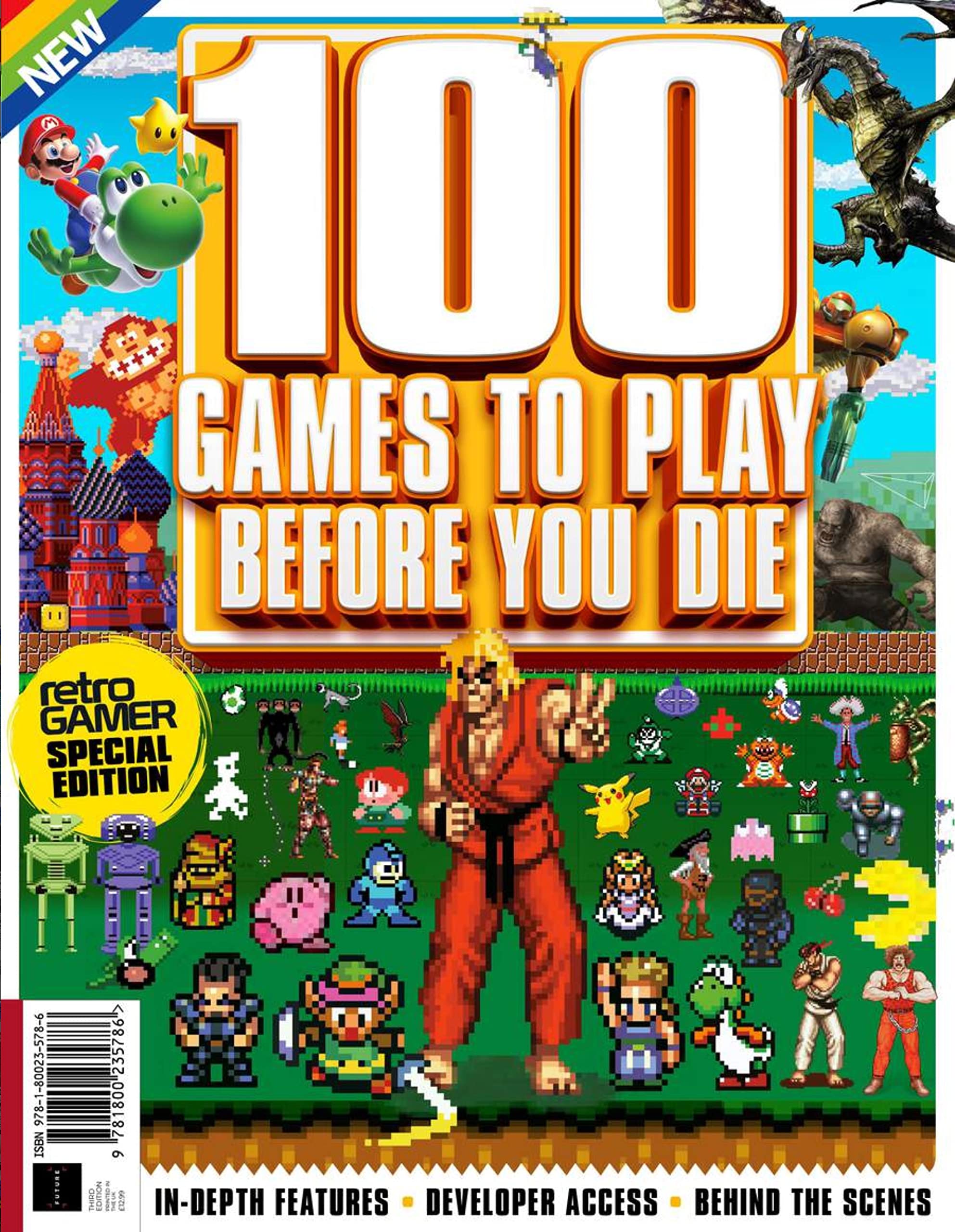 100 Retro Games To Play Before You Die - Retro Gamer Special Edition - In-Depth Features, developer access, behind and scenes Computer Science