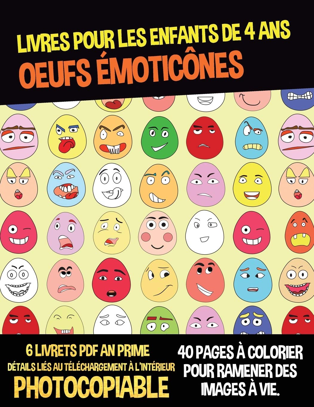 Livres pour les enfants de 4 ans (Oeufs émoticônes) book