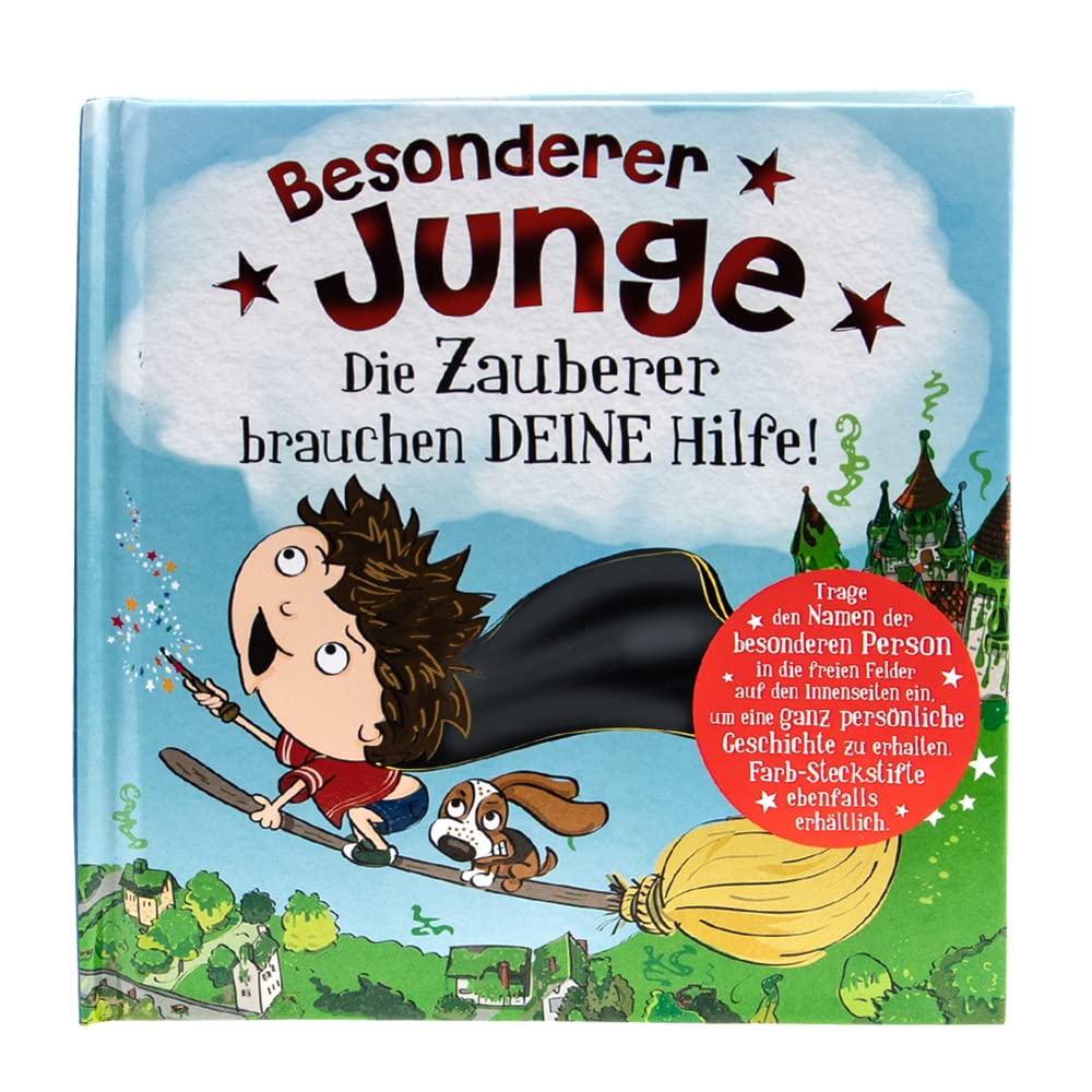 Personalisiertes Magisches Märchenbuch - Besonderer Junge Lifestyle