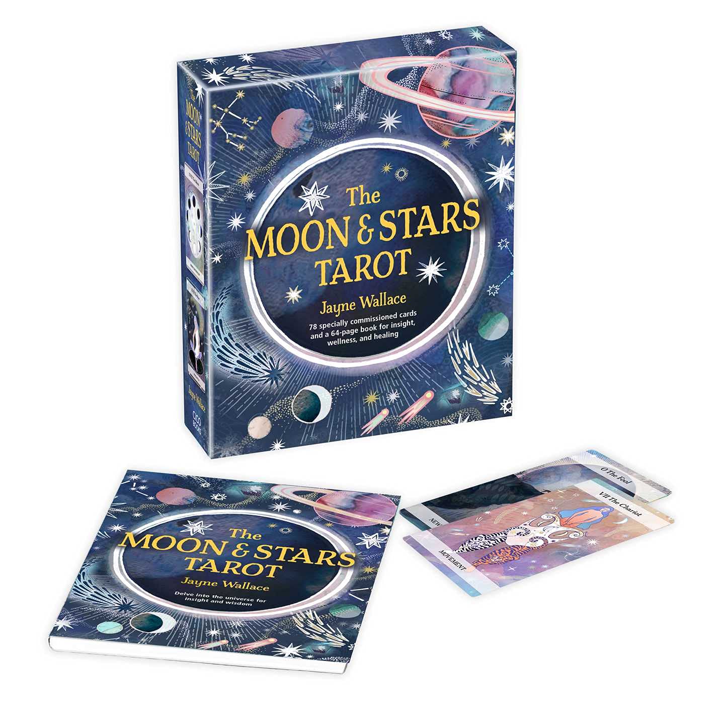 The Moon & Stars Tarot: Includes a full deck of 78 specially commissioned tarot cards and a 64-page illustrated book Religion & Esotericism