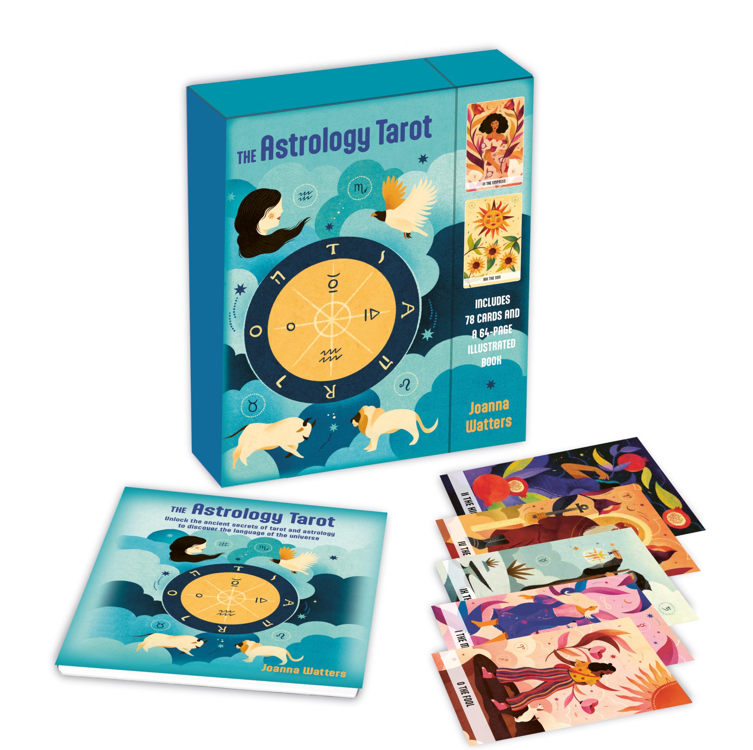 The Astrology Tarot: Includes 78 cards and a 64-page illustrated book Religion & Esotericism