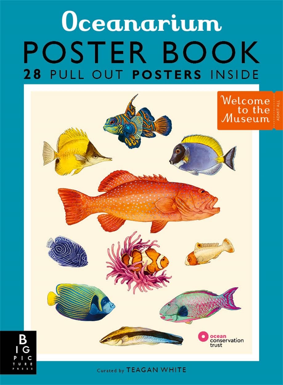 Oceanarium Poster Book: by Loveday Trinick and illustrator Teagan White (Welcome To The Museum) Non-fiction