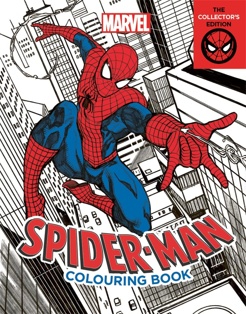 Marvel Spider-Man Colouring Book: The Collector's Edition book