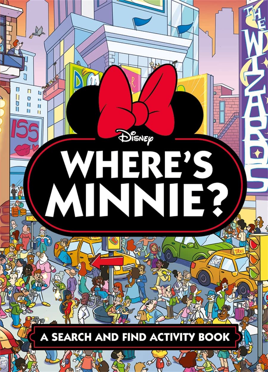 Where's Minnie?: A Disney search & find activity book book