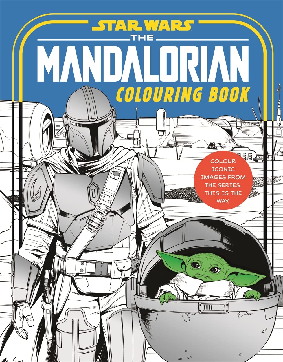 Star Wars: The Mandalorian Colouring Book Film, Art & Culture