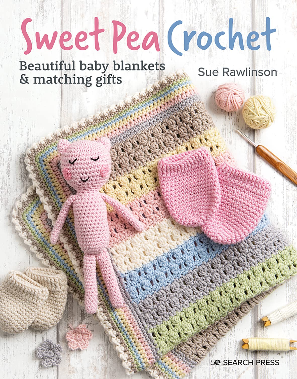 Sweet Pea Crochet: Beautiful Baby Blankets & Matching Gifts Film, Art & Culture