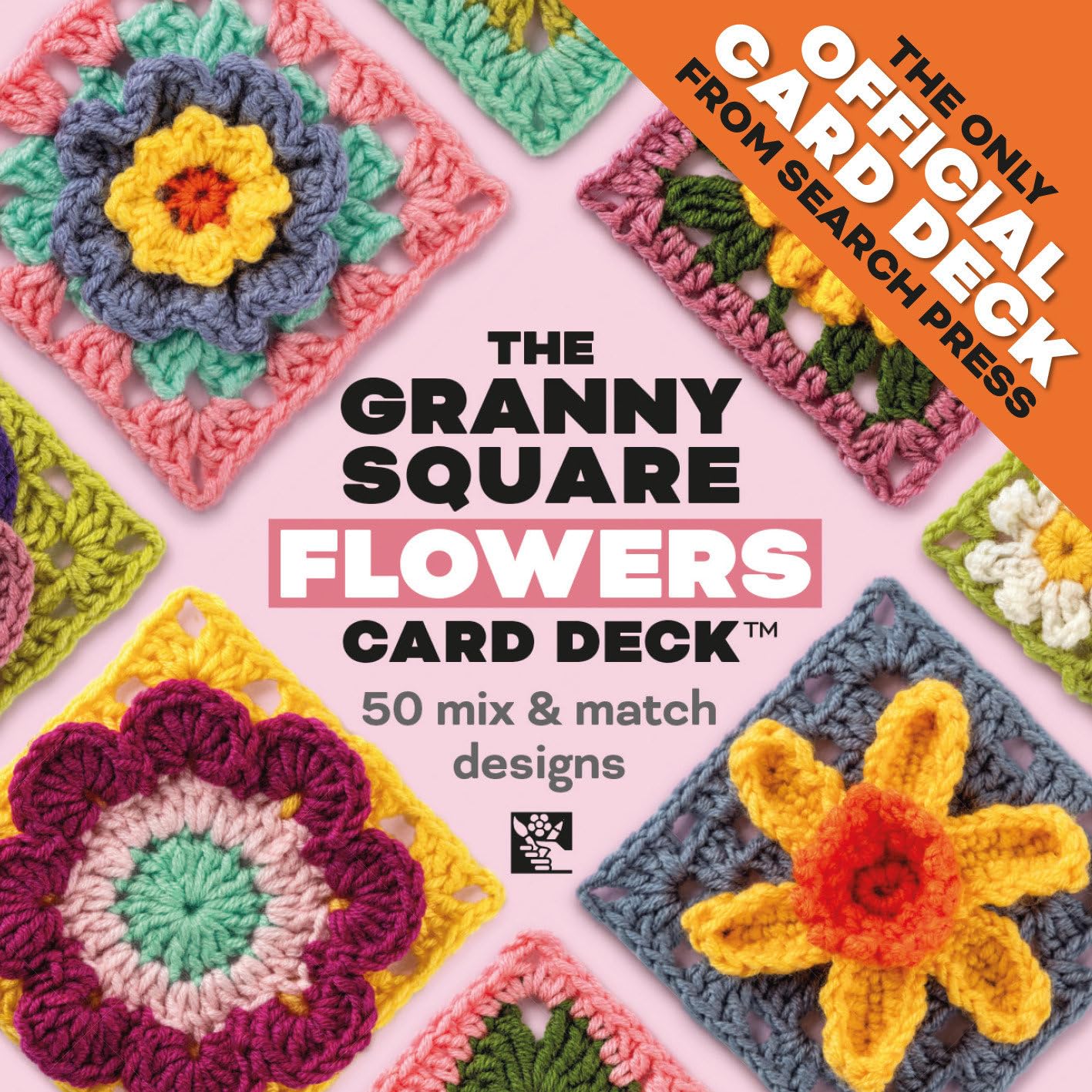 The Granny Square Flowers Card Deck: 50 Mix and Match Designs (Craft Card Decks) Film, Art & Culture