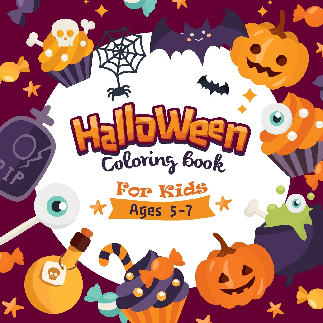 The Halloween Coloring Book For Kids Non-fiction
