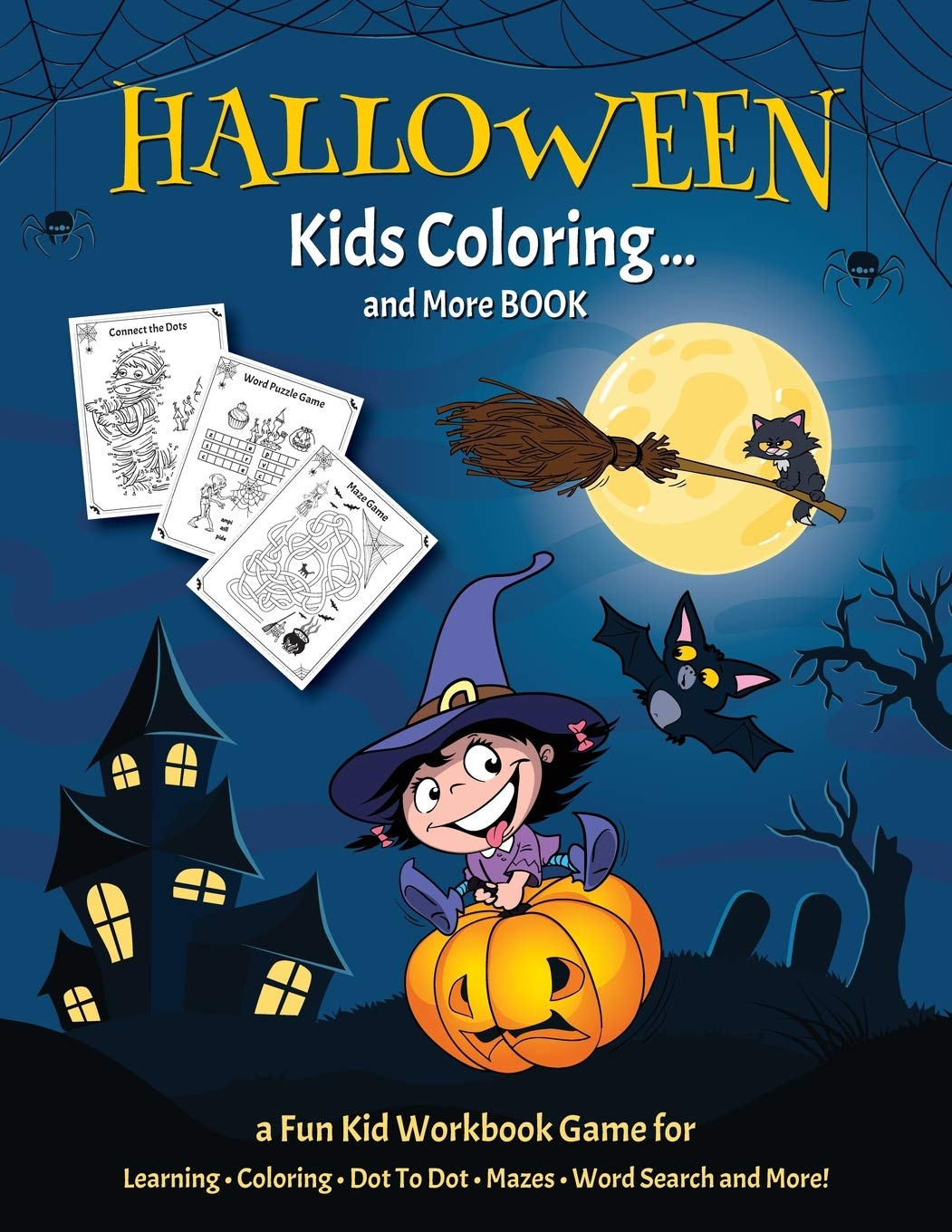 HALLOWEEN KIDS COLORING... And More BOOK Non-fiction