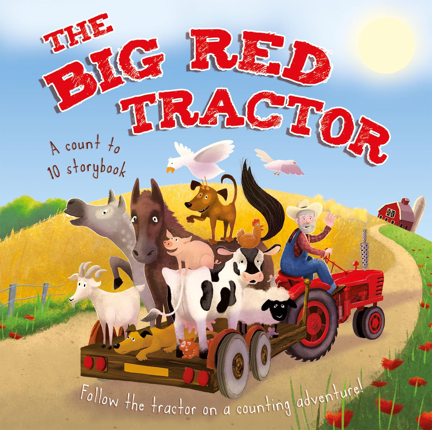 The Big Red Tractor (Padded Board Books) Non-fiction