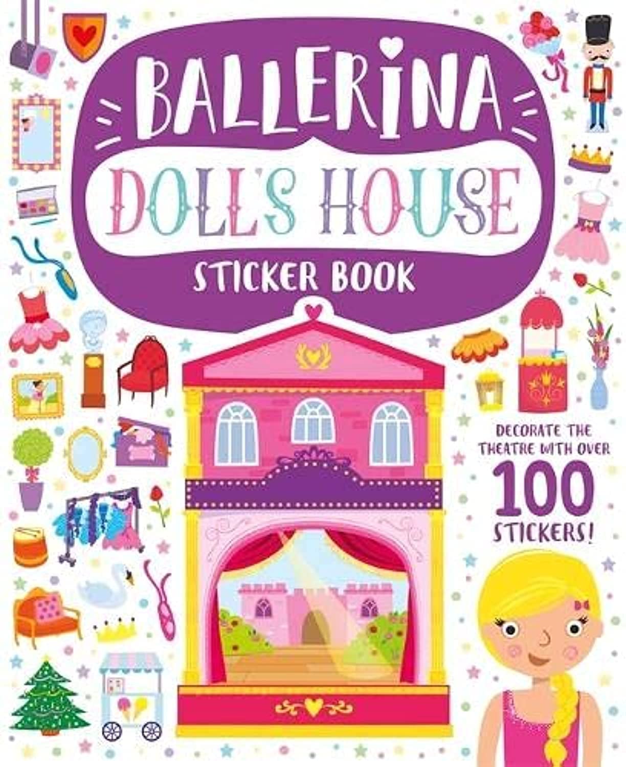 Ballerina Doll's House Sticker Book Novels & Short Stories