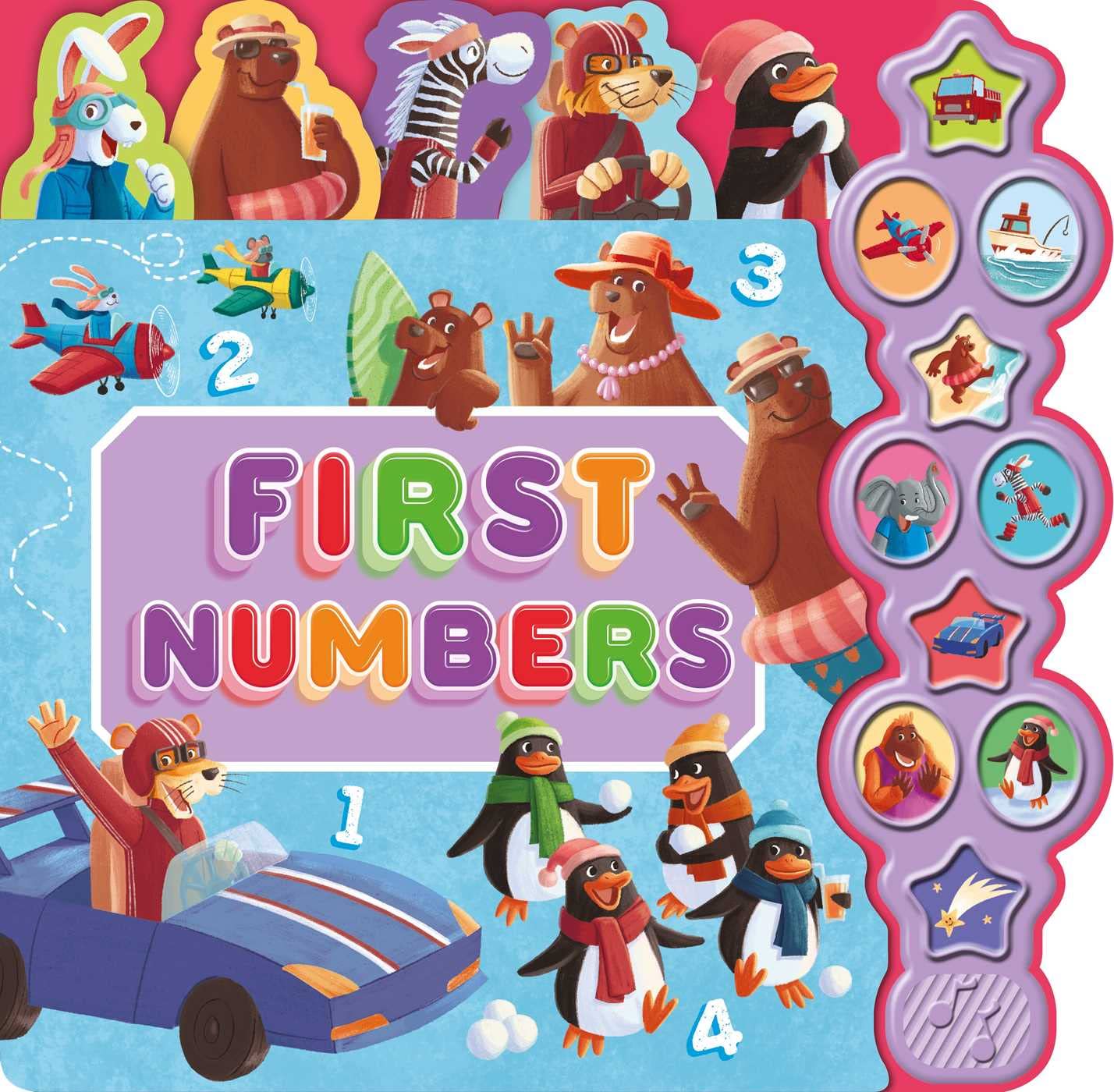 First Numbers: Children's Sound Book With 10 Buttons Non-fiction
