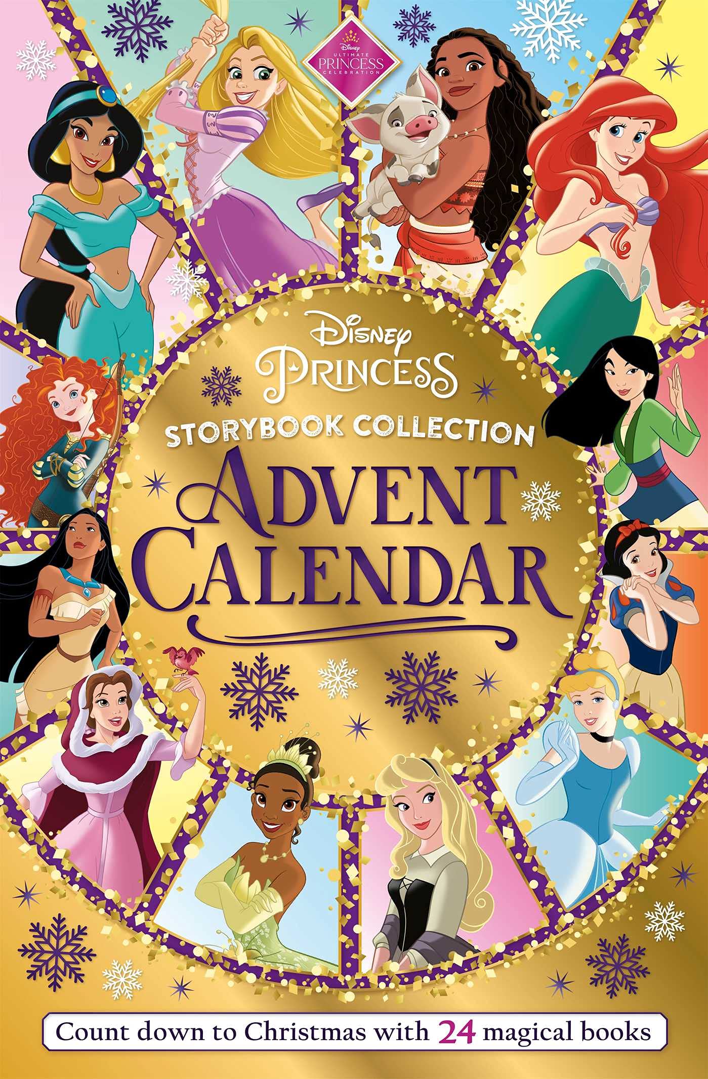 Disney Princess: Storybook Collection Advent Calendar: A Festive Countdown with 24 Books Non-fiction