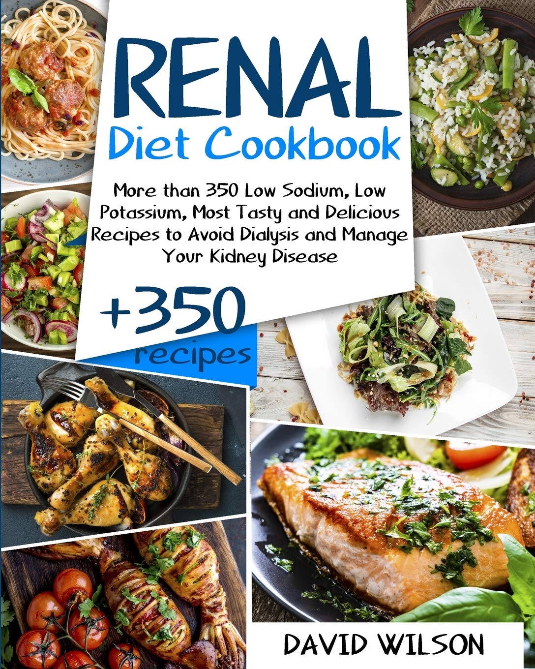 Renal Diet Cookbook: More Than 350 Low Sodium, Low Potassium, Most Tasty and Delicious Receipts to Avoid Dialysis and Manage Your Kidney Disease Medicine