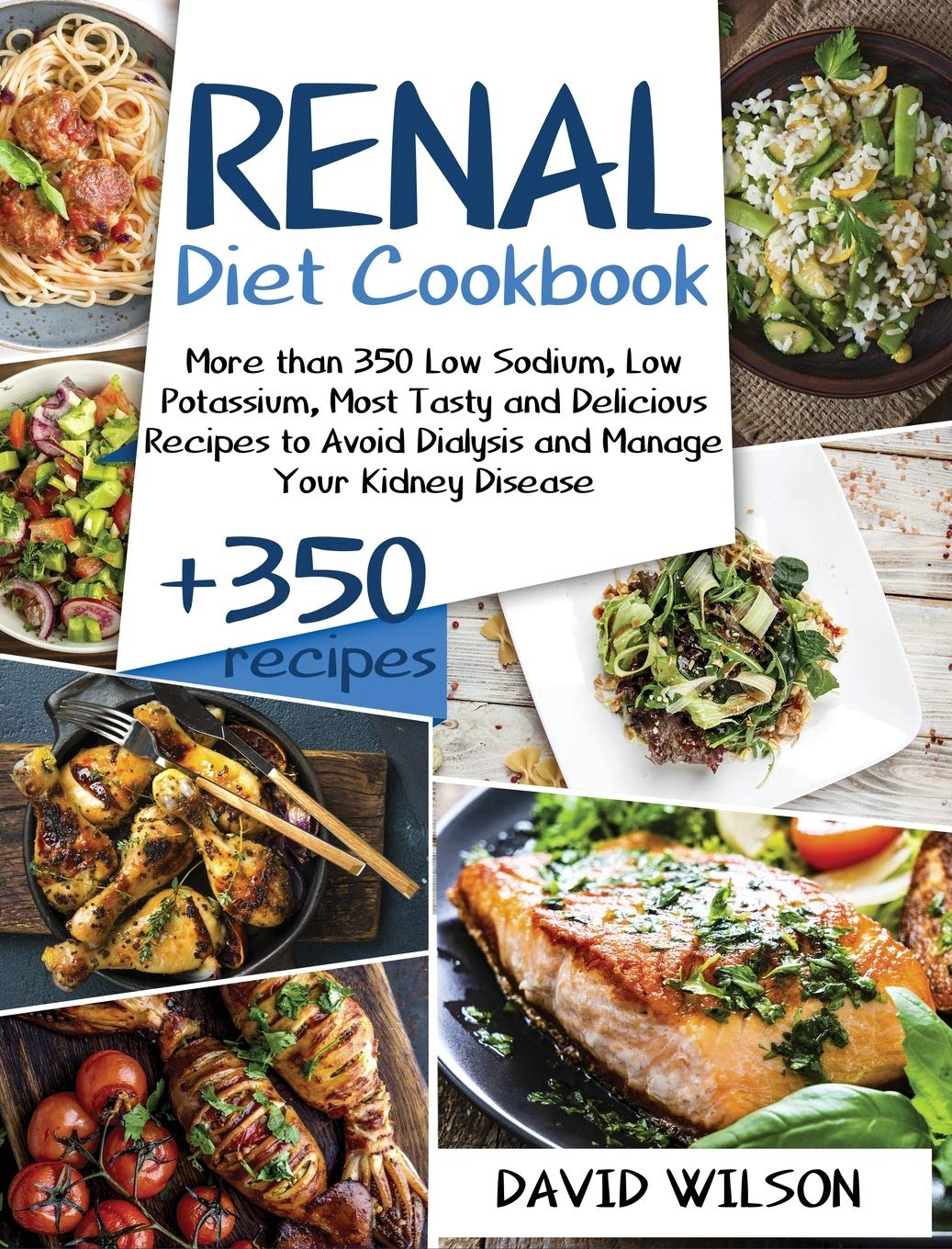 Renal Diet Cookbook: More Than 350 Low Sodium, Low Potassium, Most Tasty and Delicious Receipts to Avoid Dialysis and Manage Your Kidney Disease Medicine