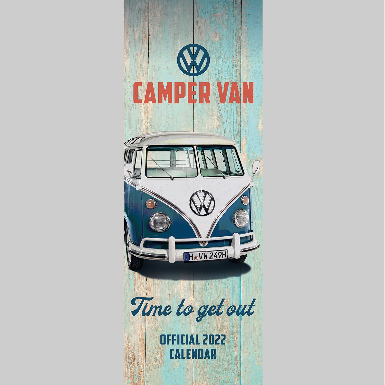 Official VW Camper Vans 2022 Calendar - Month To View Slim Wall Calendar (The Official VW Camper Van Slim Calendar 2022) Books