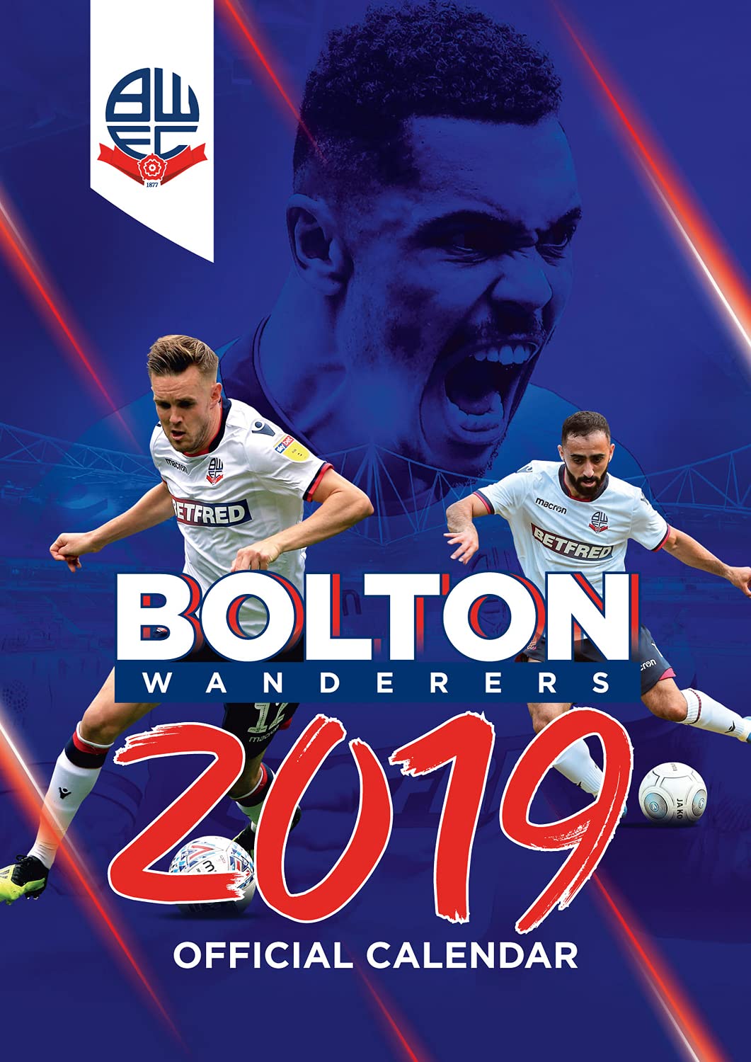 Official Bolton Wanderers 2022 Calendar - Month To View A3 Wall Calendar (The Official Bolton Wanderers A3 Calendar 2022) Leisure & Fun