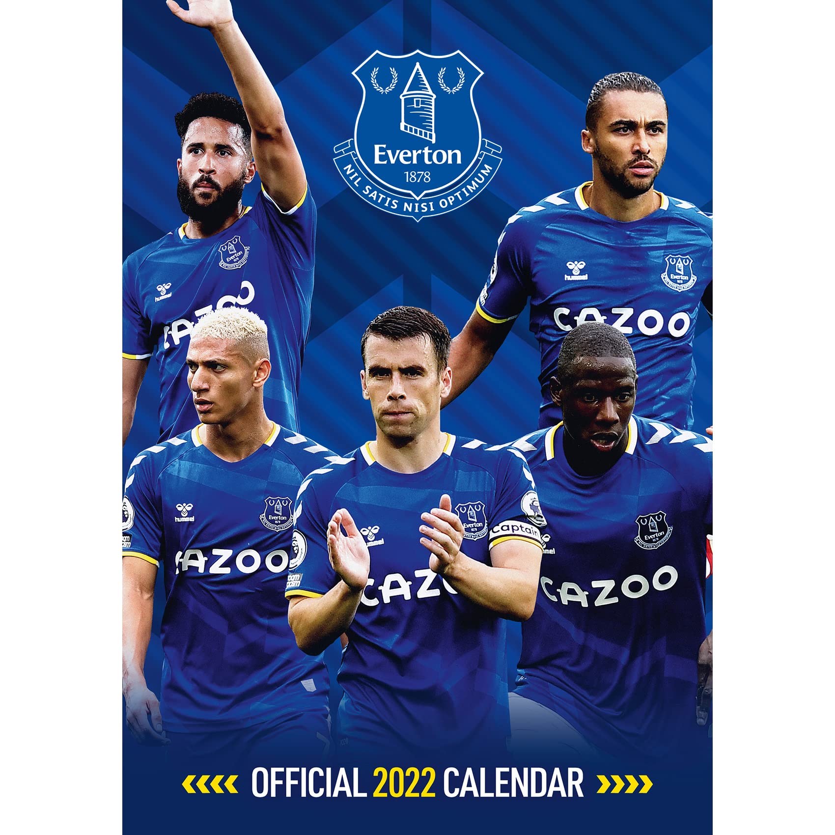 Official Everton Football Club FC 2022 Calendar - Month To View A3 Wall Calendar (The Official Everton FC A3 Calendar 2022) Books