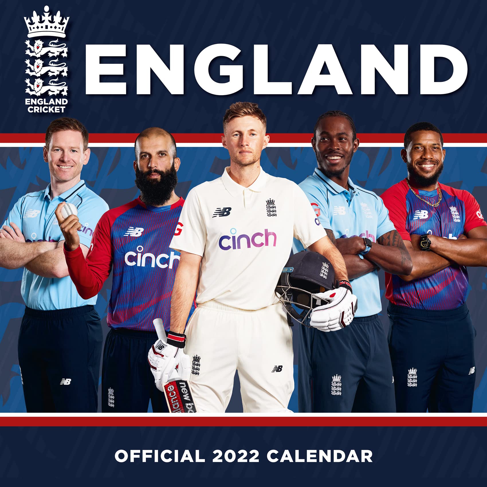 Official England Cricket 2022 Calendar - Month To View Square Wall Calendar (The Official England Cricket Square Calendar 2022) Books