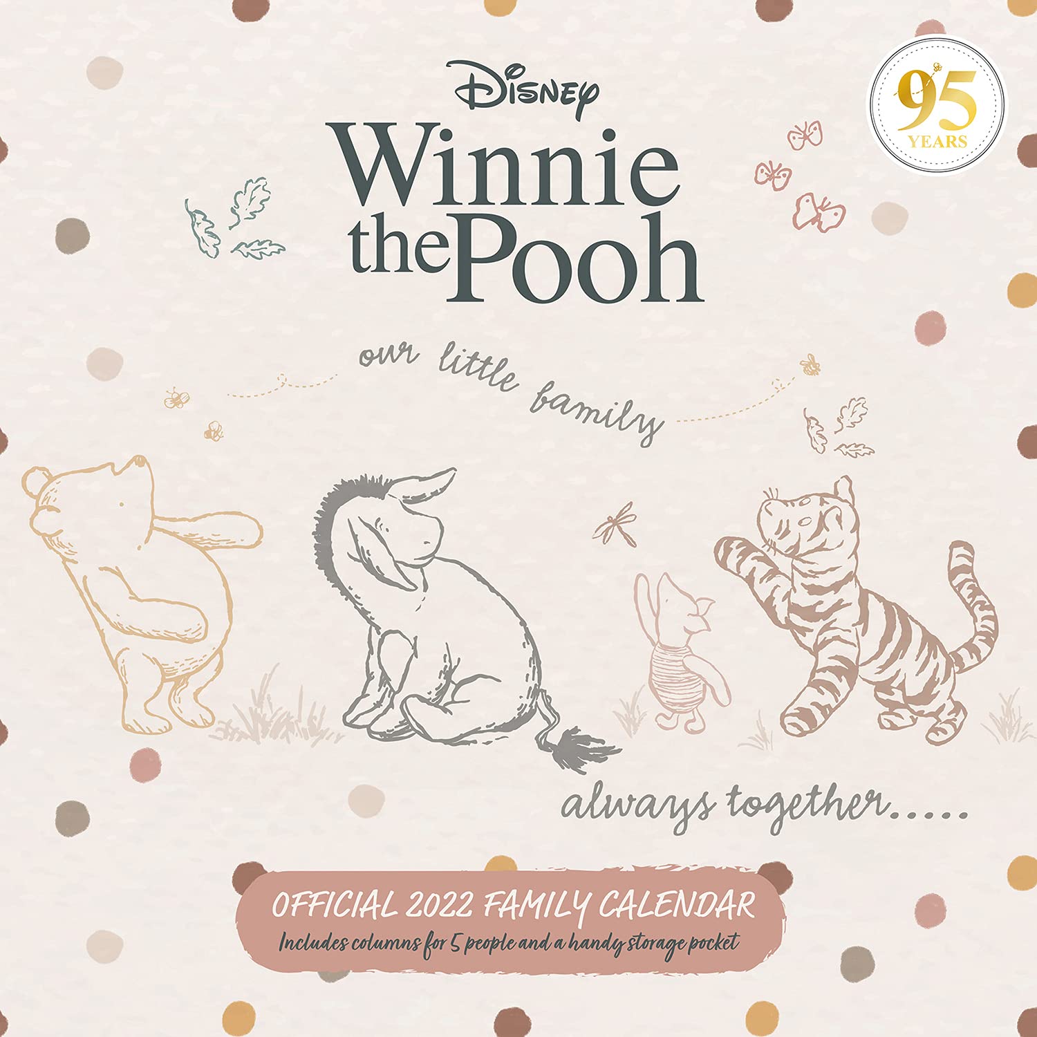 Official Winnie The Pooh (Classic) 2022 Calendar - Month To View Family Wall Planner 5 Column Organiser (The Official Winnie the Pooh Family Organiser Square Calendar 2022) Books