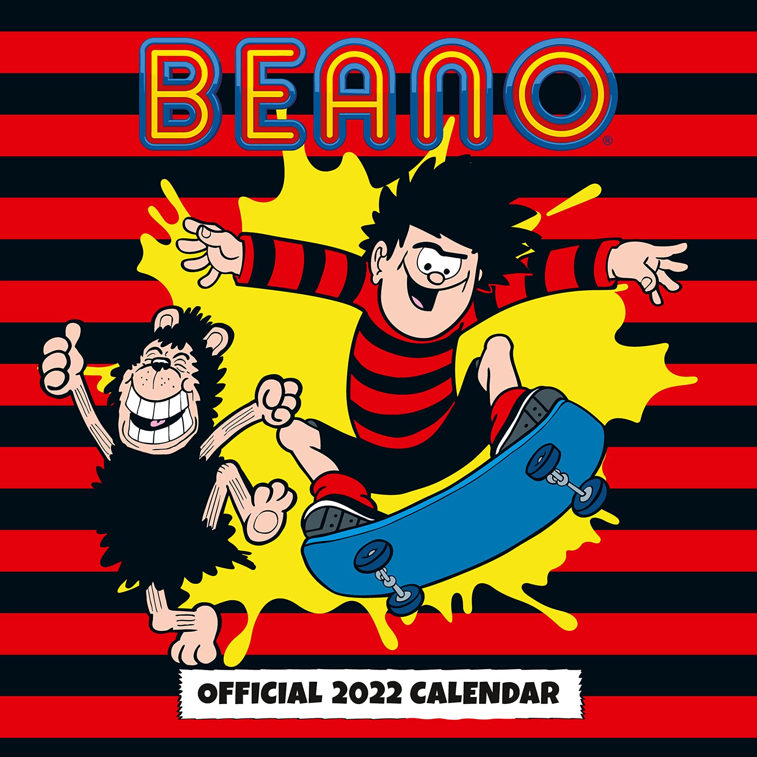 Official Beano (Classic) 2022 Calendar - Month To View Square Wall Calendar (The Official Beano (Classic) Square Wall Calendar) Books