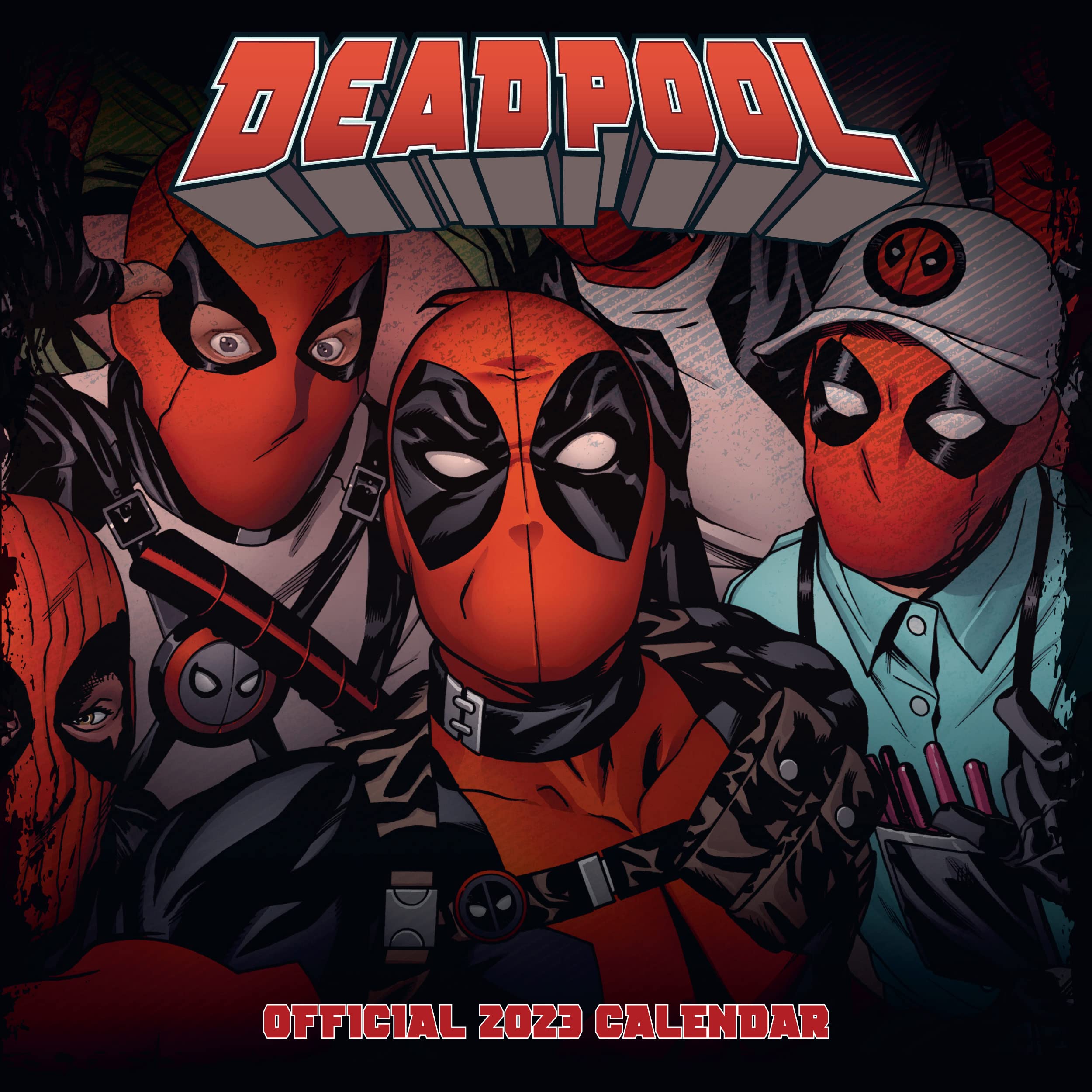 Deadpool – Offizieller Kalender 2023: Original Danilo-Kalender (Wall-Kalender) Film, Art & Culture