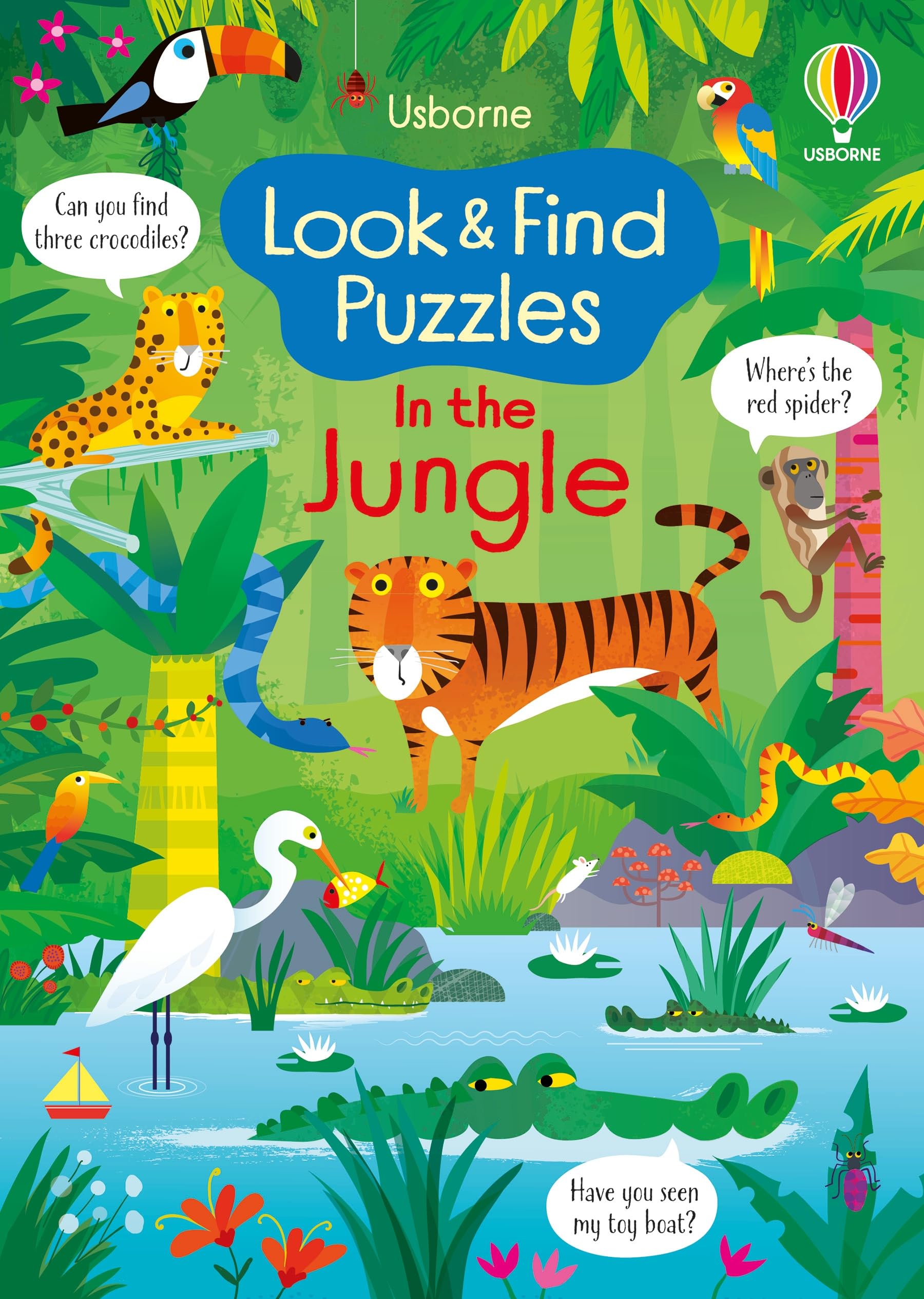 Look and Find Puzzles In the Jungle Tiptoi & Games