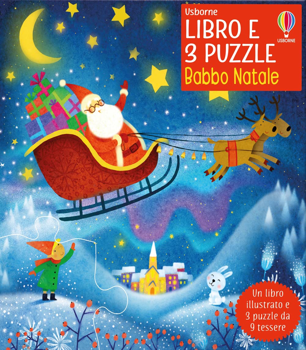 Babbo Natale. Ediz. a colori. Con 3 puzzle book
