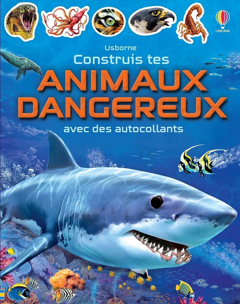 Construis tes animaux dangereux avec des autocollants Hobbies & Crafts