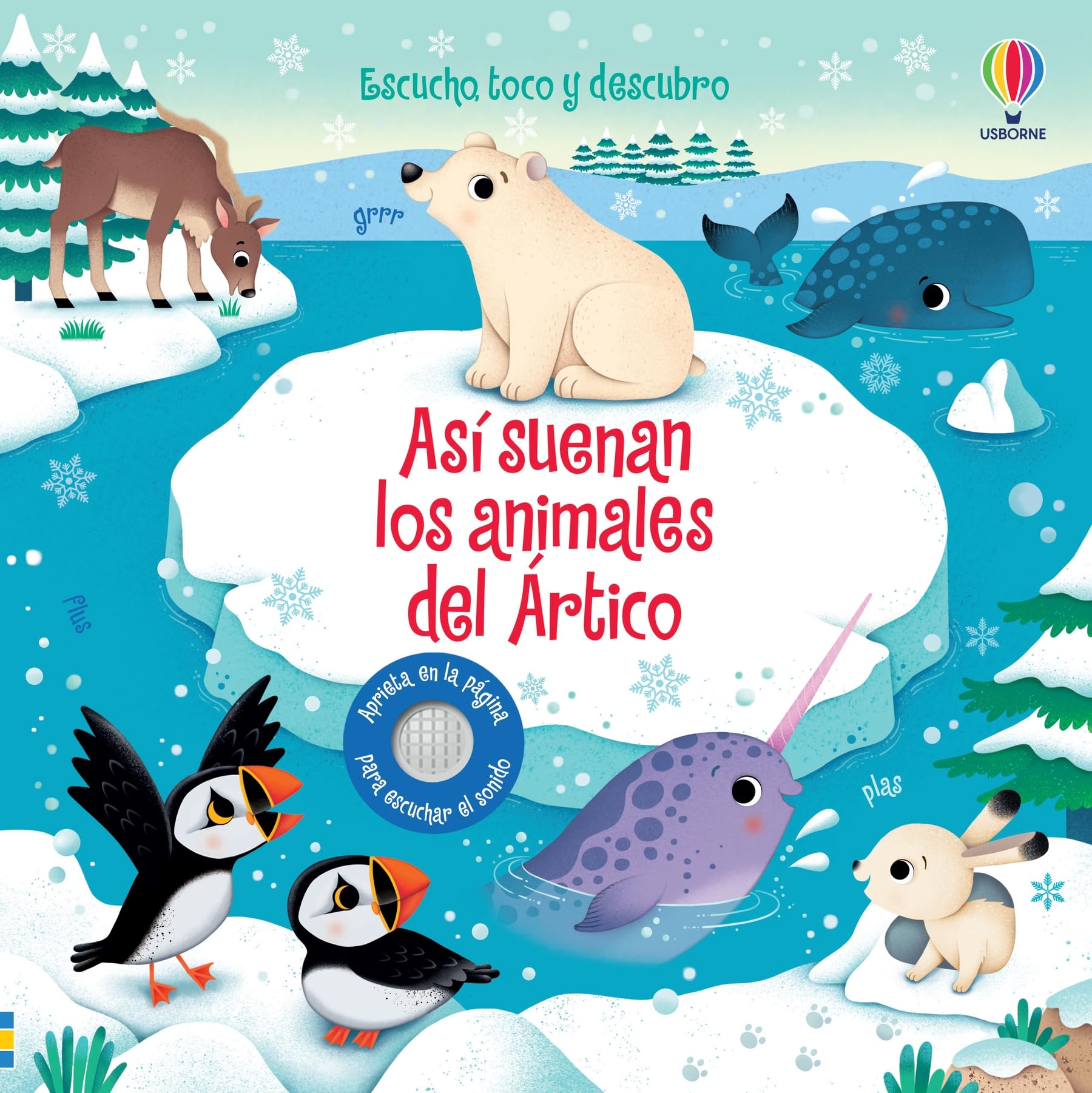 Así suenan los animales del Ártico (Escucho, toco y descubro) Parents & Children
