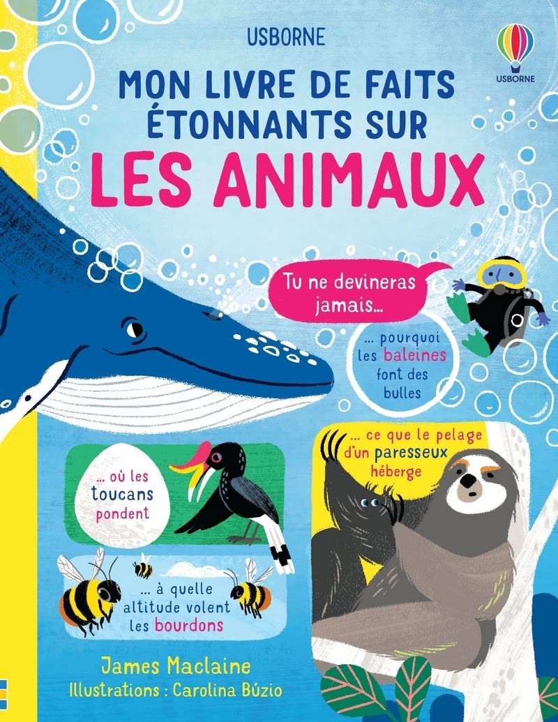 Mon livre de faits étonnants sur les animaux book
