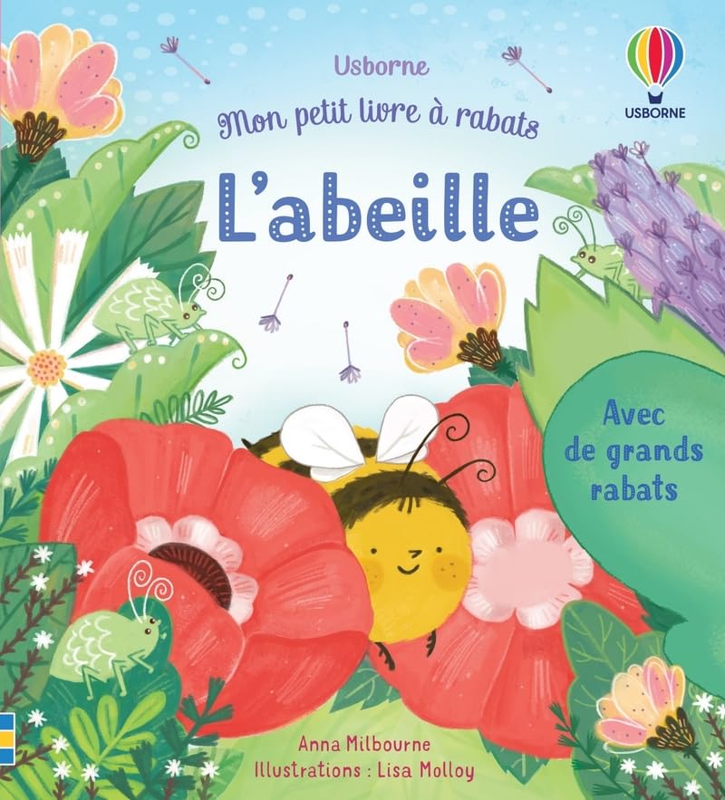 L'abeille - Mon petit livre à rabats book