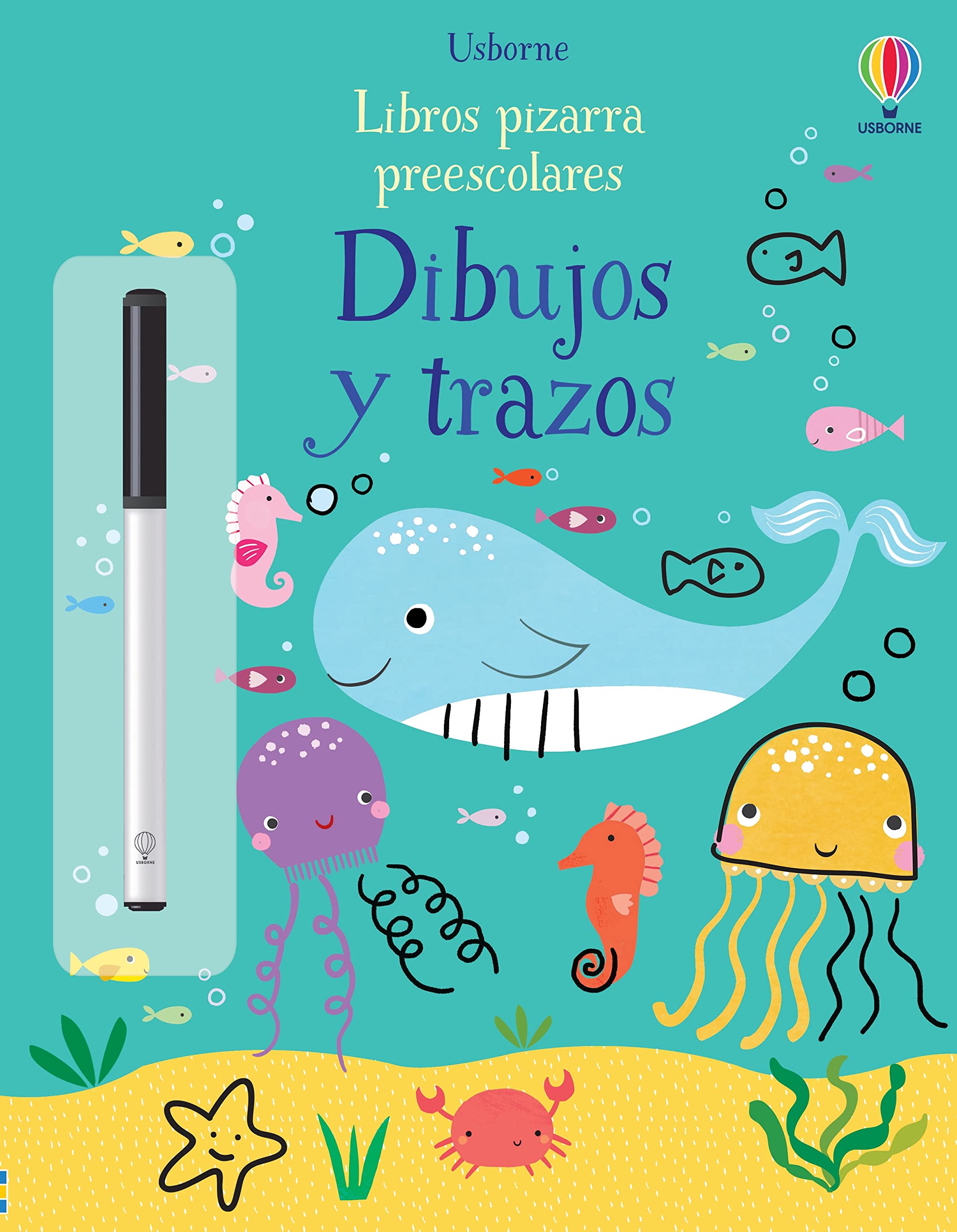Dibujos y trazos (Libros pizarra preescolares) Non-fiction