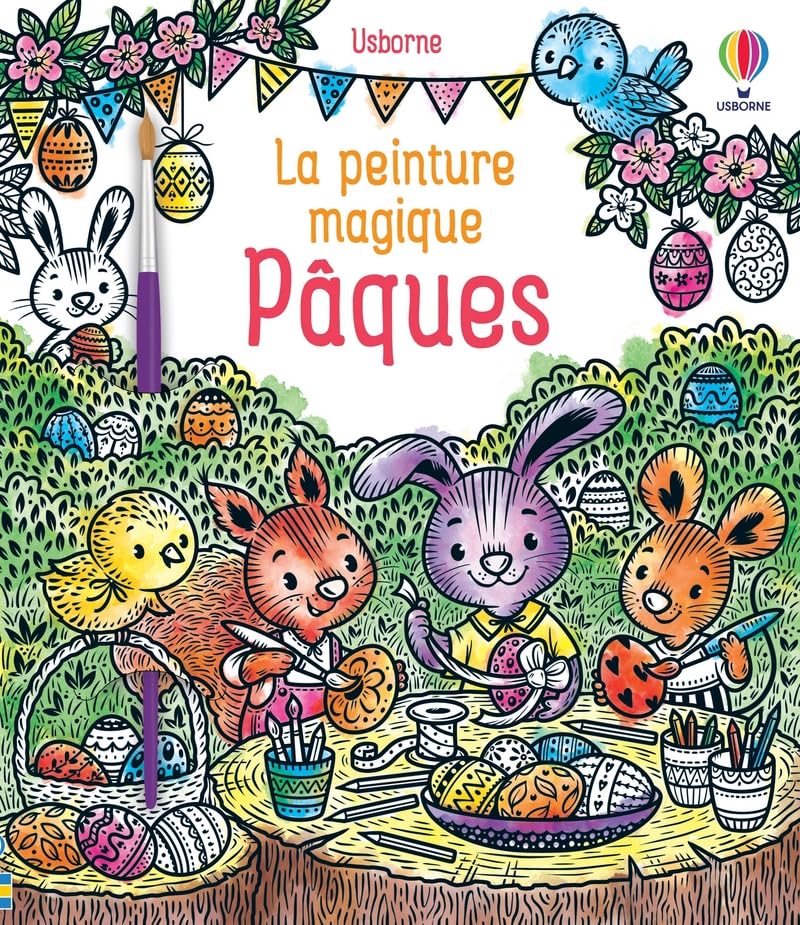 Pâques - La peinture magique - dès 5 ans book