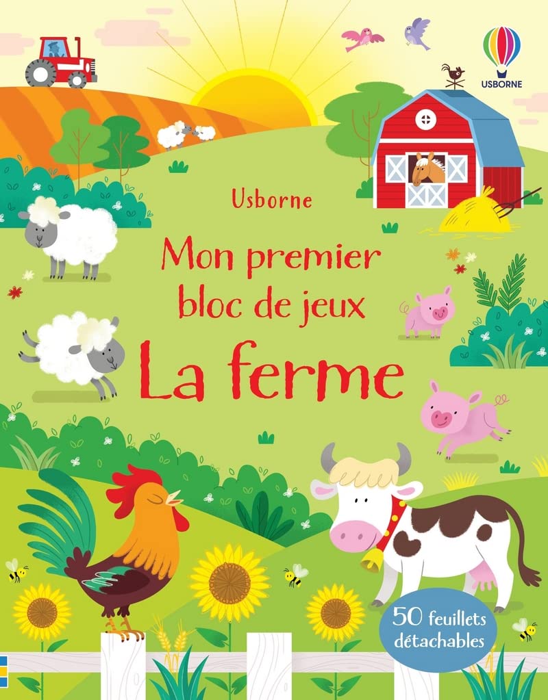 La ferme - Mon premier bloc de jeux book
