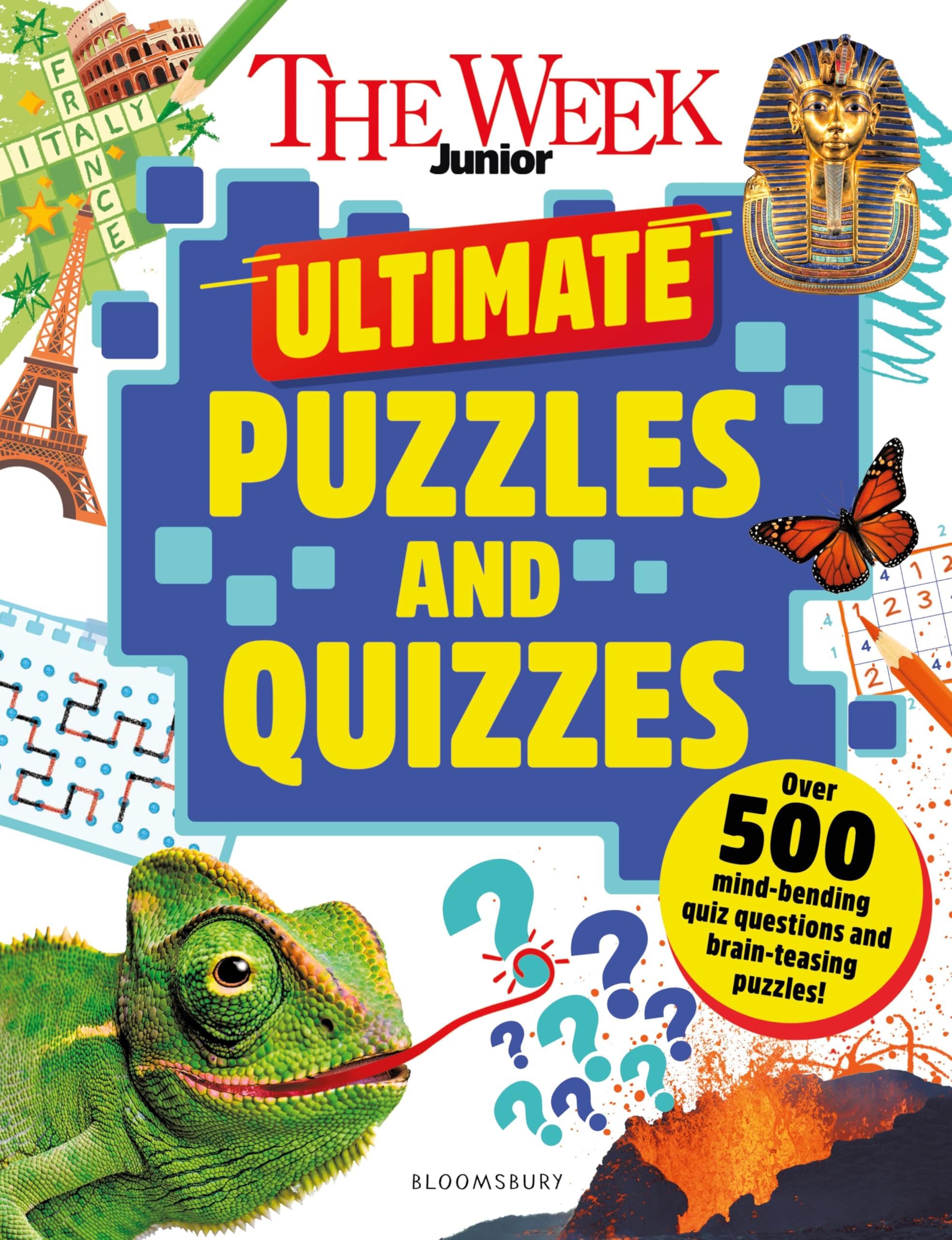 The Week Junior Ultimate Puzzles and Quizzes: Over 200 pages of mind-bending quizzes, sudoku, word searches, crosswords and much more Leisure & Fun